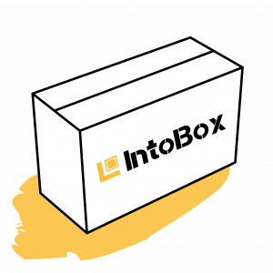 кашированные коробки с логотипом